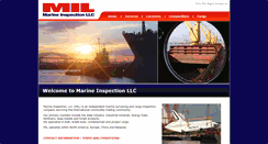 Desktop Screenshot of marineinspection.com